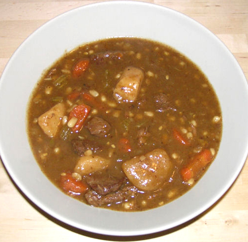Beef And Green Peas Stew